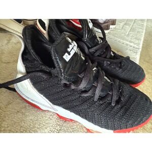Nike LeBron Witness 6 VI Black Red Basketball Shoes‎ Sneakers Mens